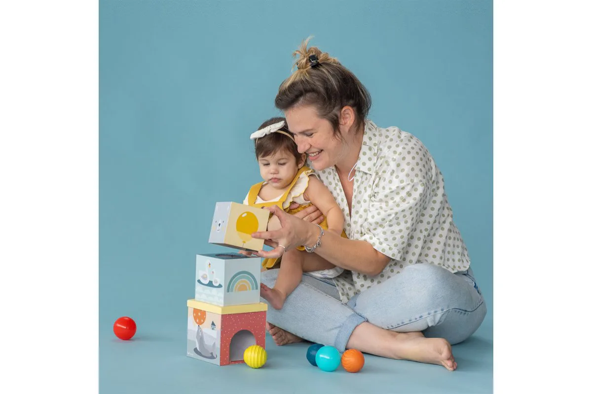 Образователна игра, Taf Toys, Сортер за подреждане, Северен полюс - Image 3