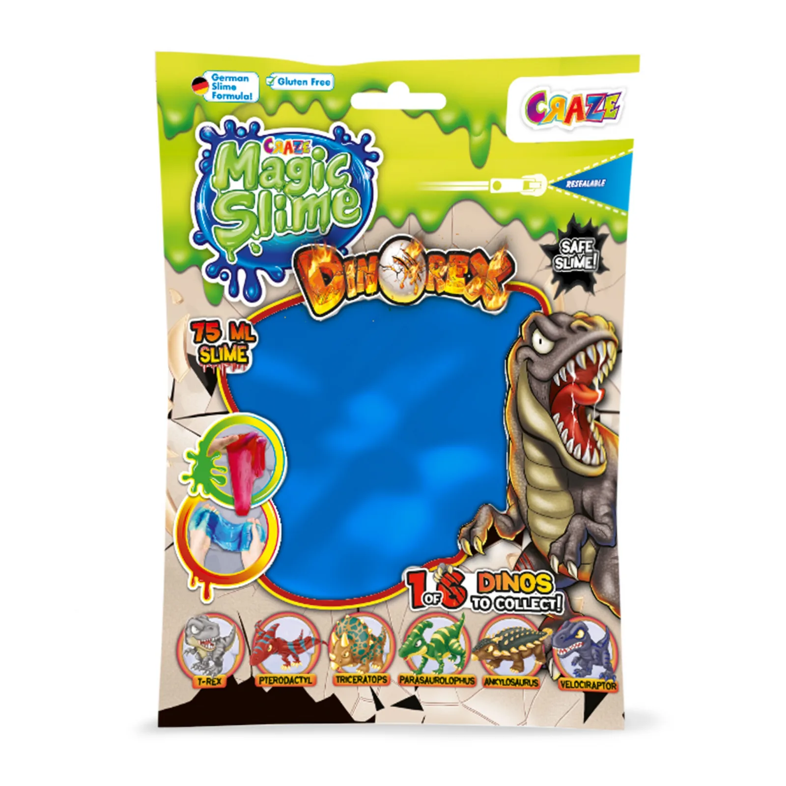 Магически слайм, Craze, Динозаври, фигурка изненада - Image 5