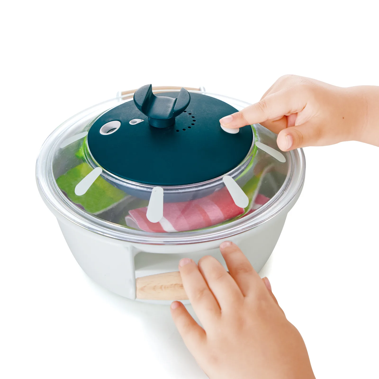 Детски готварски комплект, Hape, Китайска тенджера за фондю с аксесоари, 17 части - Image 7