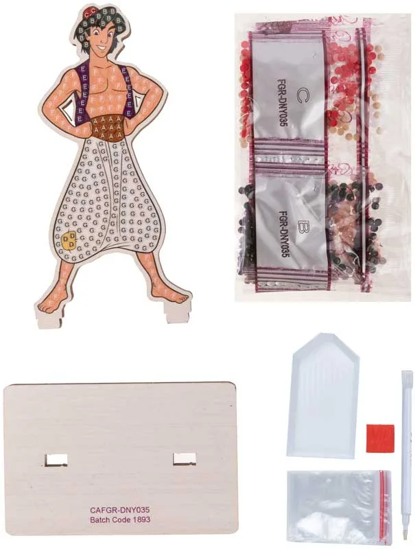 Комплект за диамантена бродерия, Craft Buddy, Crystal Art Buddies, Аладин, 7 части - Image 2