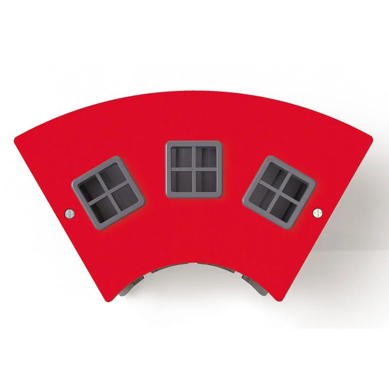 Дървена играчка, HAPE, Влакова депо, 28.7 x 17.8 x 10.9 см - Image 4