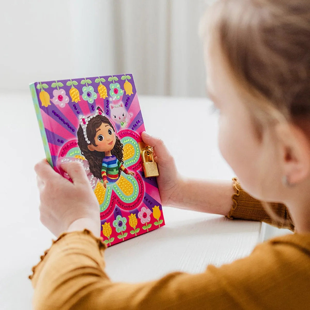 Творчески комплект, Totum, Gabby′s Dollhouse, Декорирай сам таен дневник с диаманти - Image 3