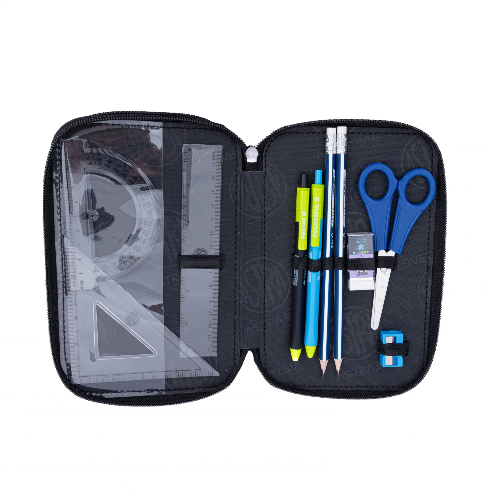 Троен несесер, Astra, С аксесоари ASTRABAG Пиксели, AC31, 20,5 х 13 х 6 см - Image 4