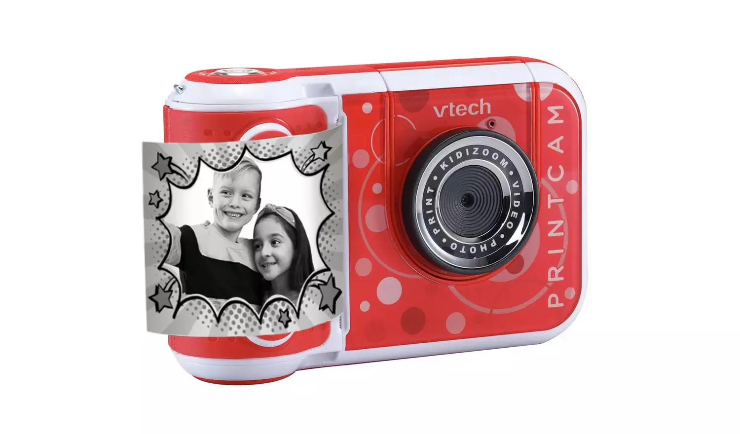 Интерактивна играчка, Vtech, Камера за моментни снимки 5MP, Червен - Image 4