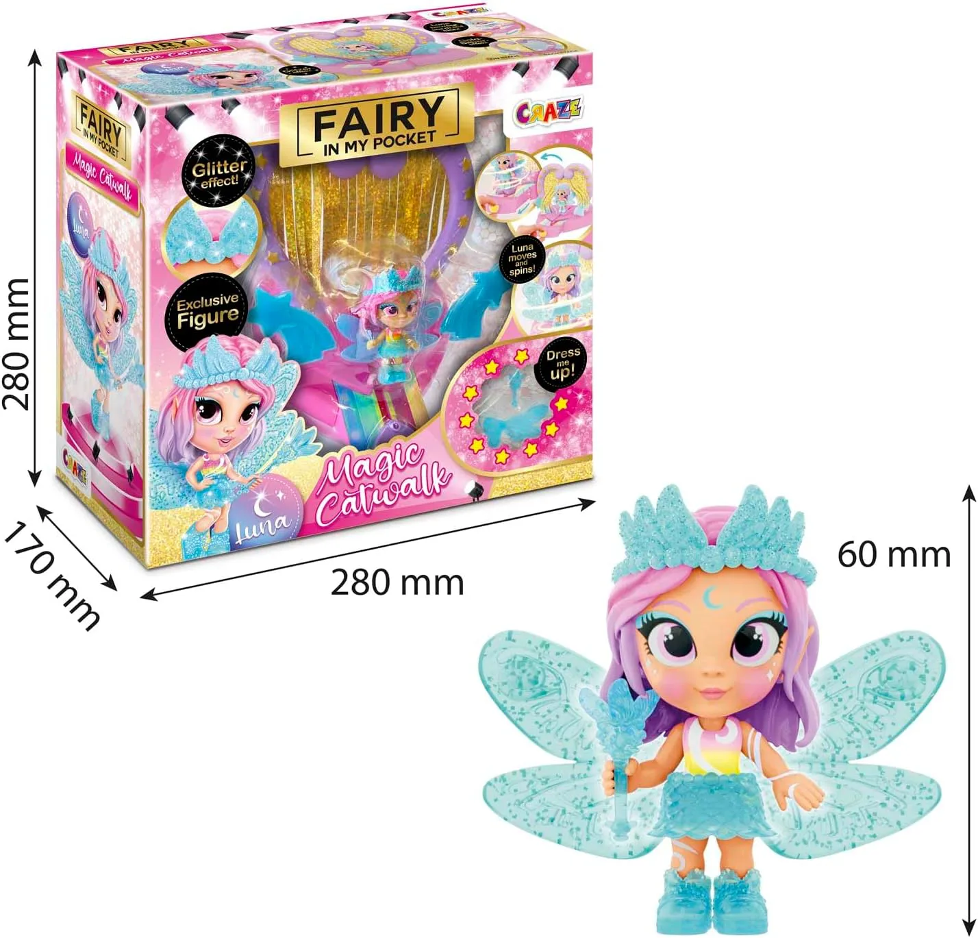 Колекционерска фигурка, Craze, Фея с аксесоари - Image 3