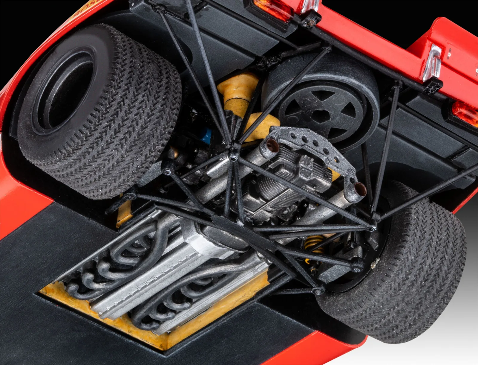 Сглобяем модел, Revell, Porsche 917K, Шампион от Льо Ман 1970, 119 части - Image 6