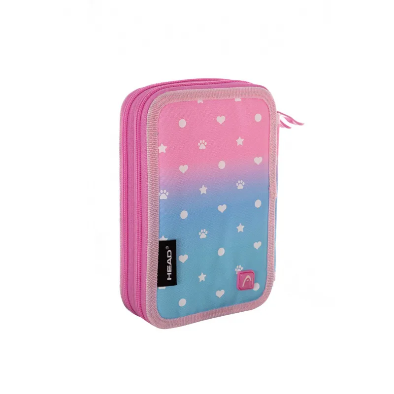 Двоен несесер, Head, AC2, Pastel Love сребърен ефект, Без аксесоари, 20.5 x 13 x 4.5 см - Image 4