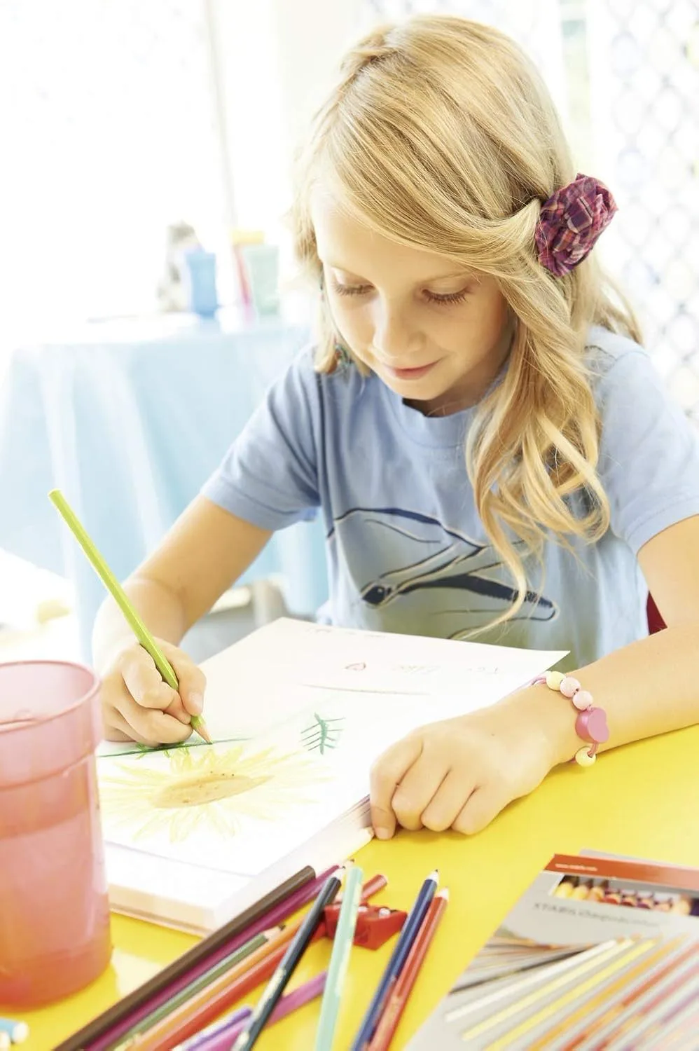 Комплект цветни моливи, Stabilo, TRIO thick ергономични, 24 цвята - Image 4