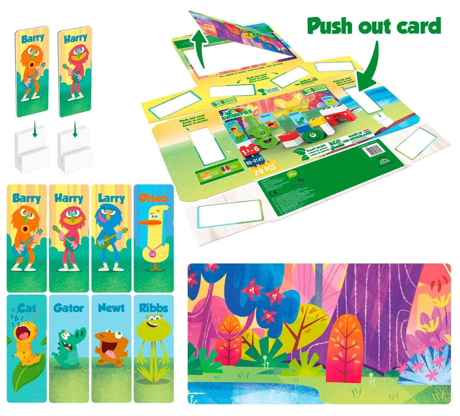 Конструктор, BioBuddi, Swampies, Музикална сцена, 29 части - Image 3