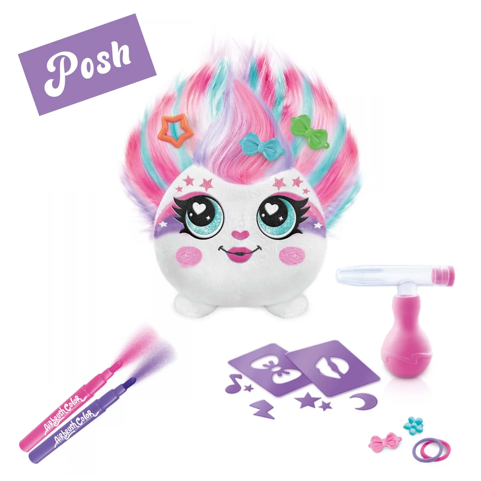 Творчески комплект, Canal Toys, Мини плюшена играчка за оцветяване и стилизиране - Image 5