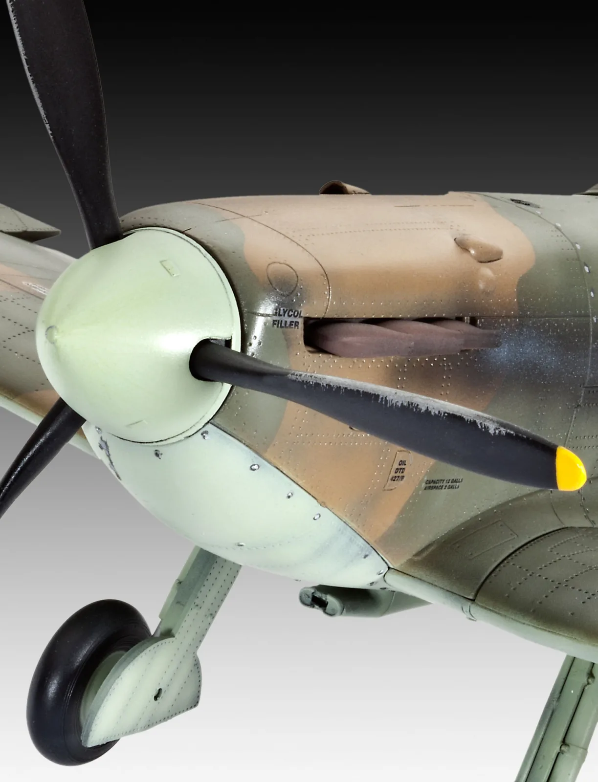 Сглобяем модел, Revell, Самолет Supermarine Spitfire Mk.IIa, 131 части - Image 4