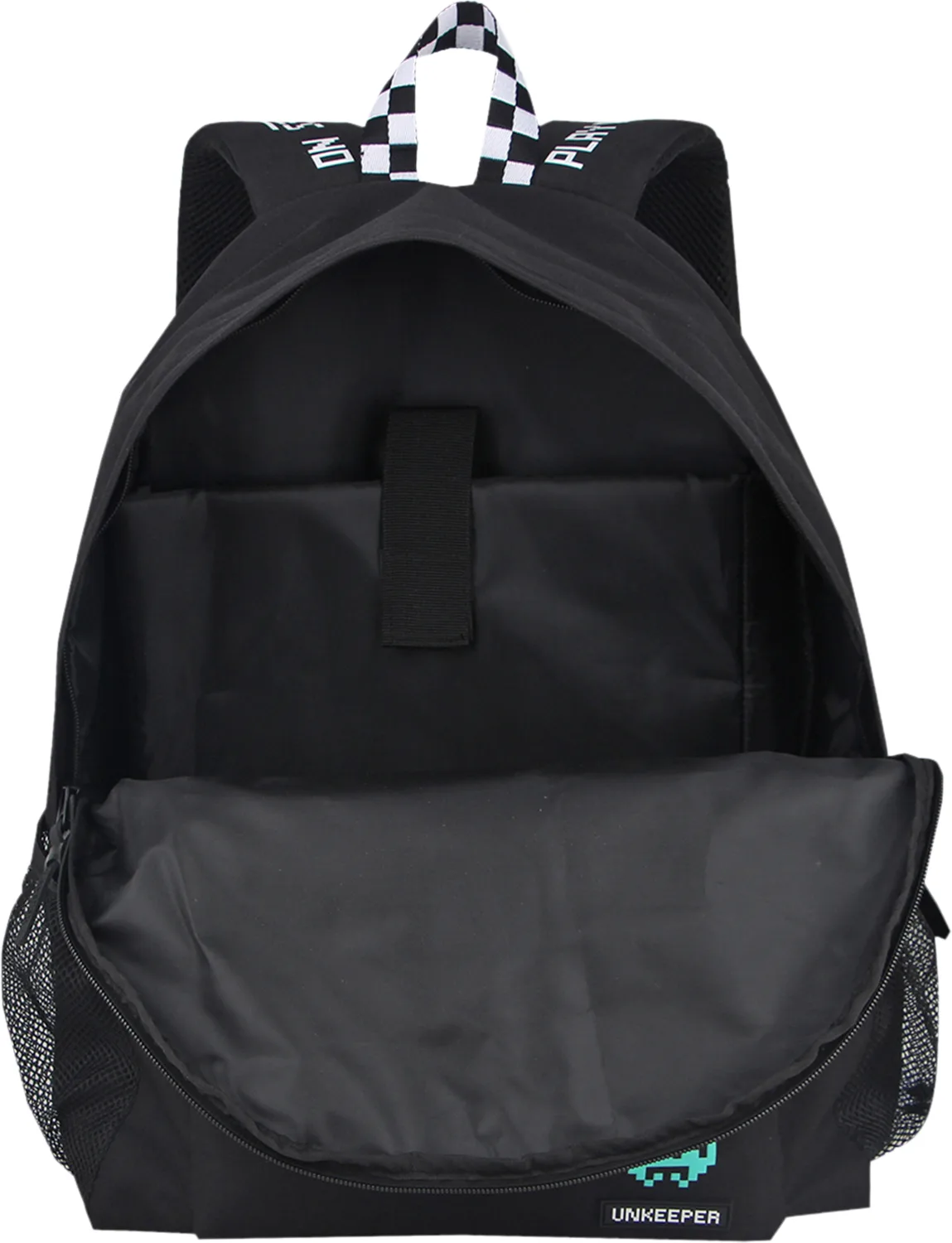 Ученическа раница, Unkeeper, Game Over, 44 x 33 x 16 см, Зелен - Image 4