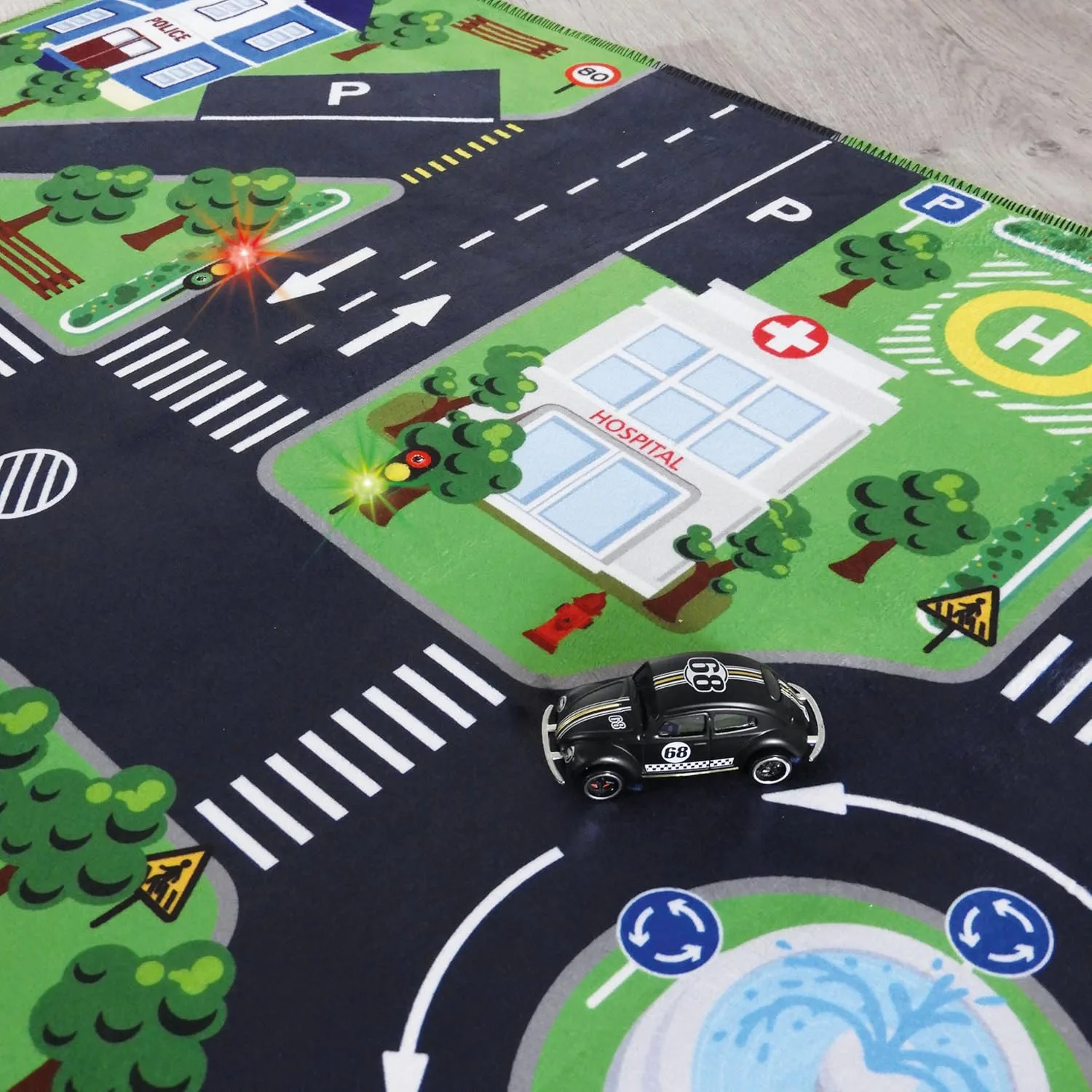 Килимче за игра, Buki France, със светлини, 72 х 120см. - Image 3