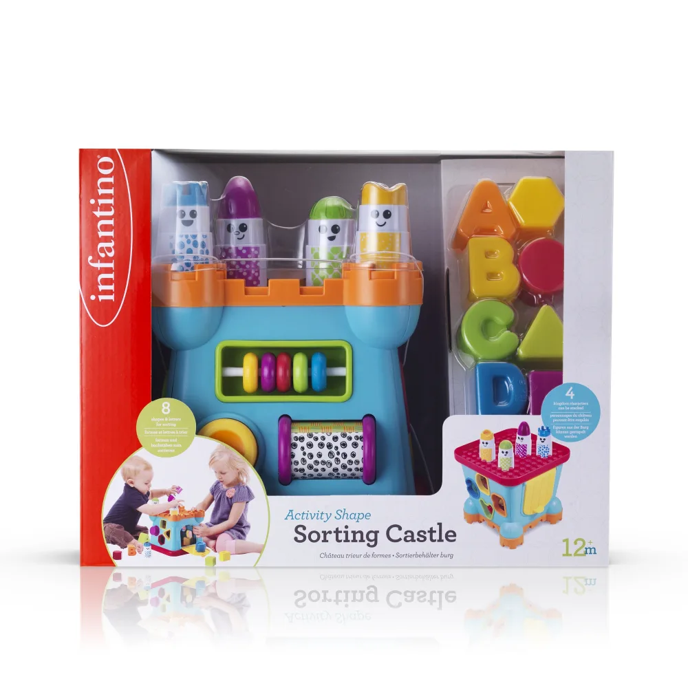 Бебешки комплект за игра, Infantino, Замък с активности