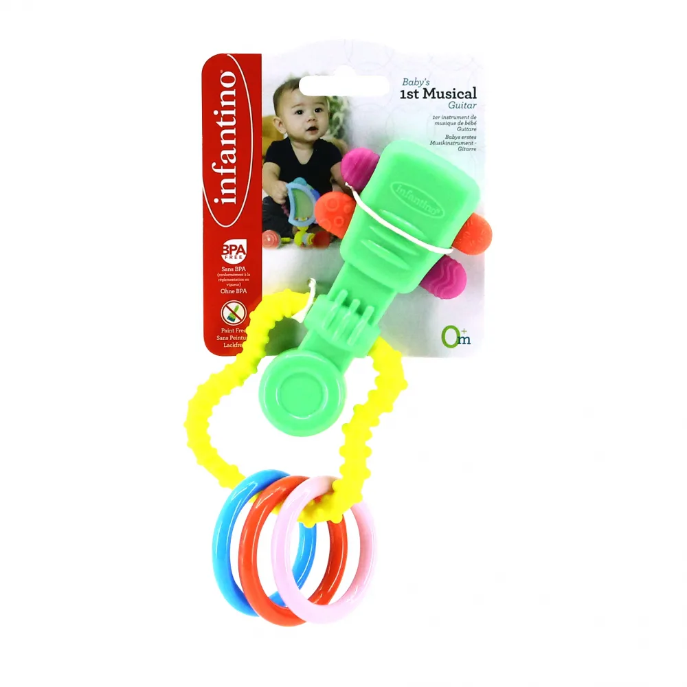Бебешка дрънкалка и гризалка, Infantino, Китара
