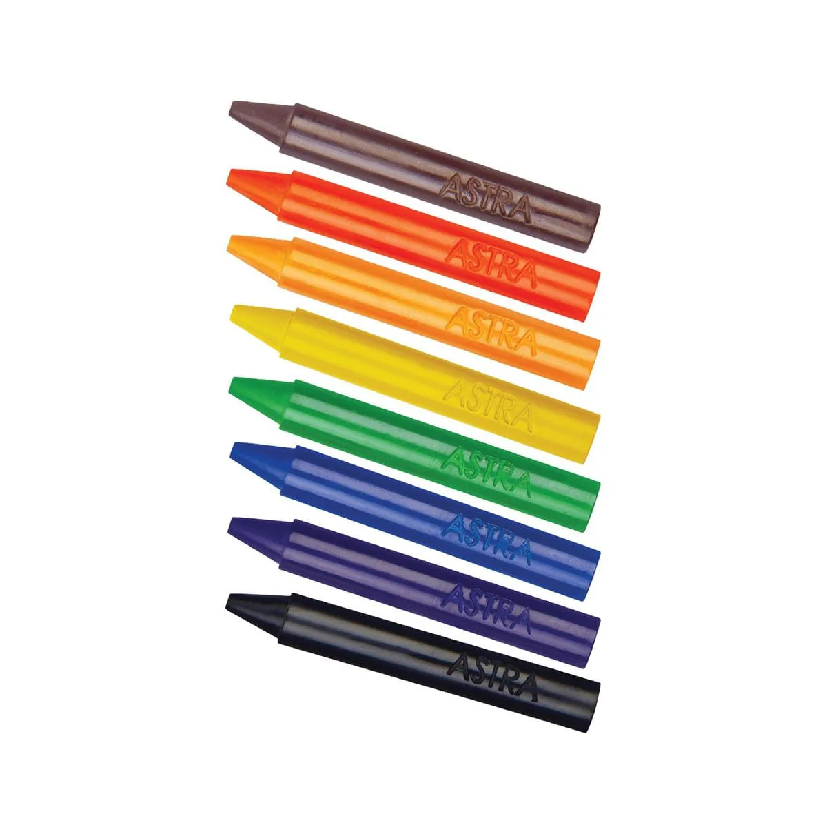 Комплект восъчни пастели, Astra, Jumbo, 8 цвята - Image 2
