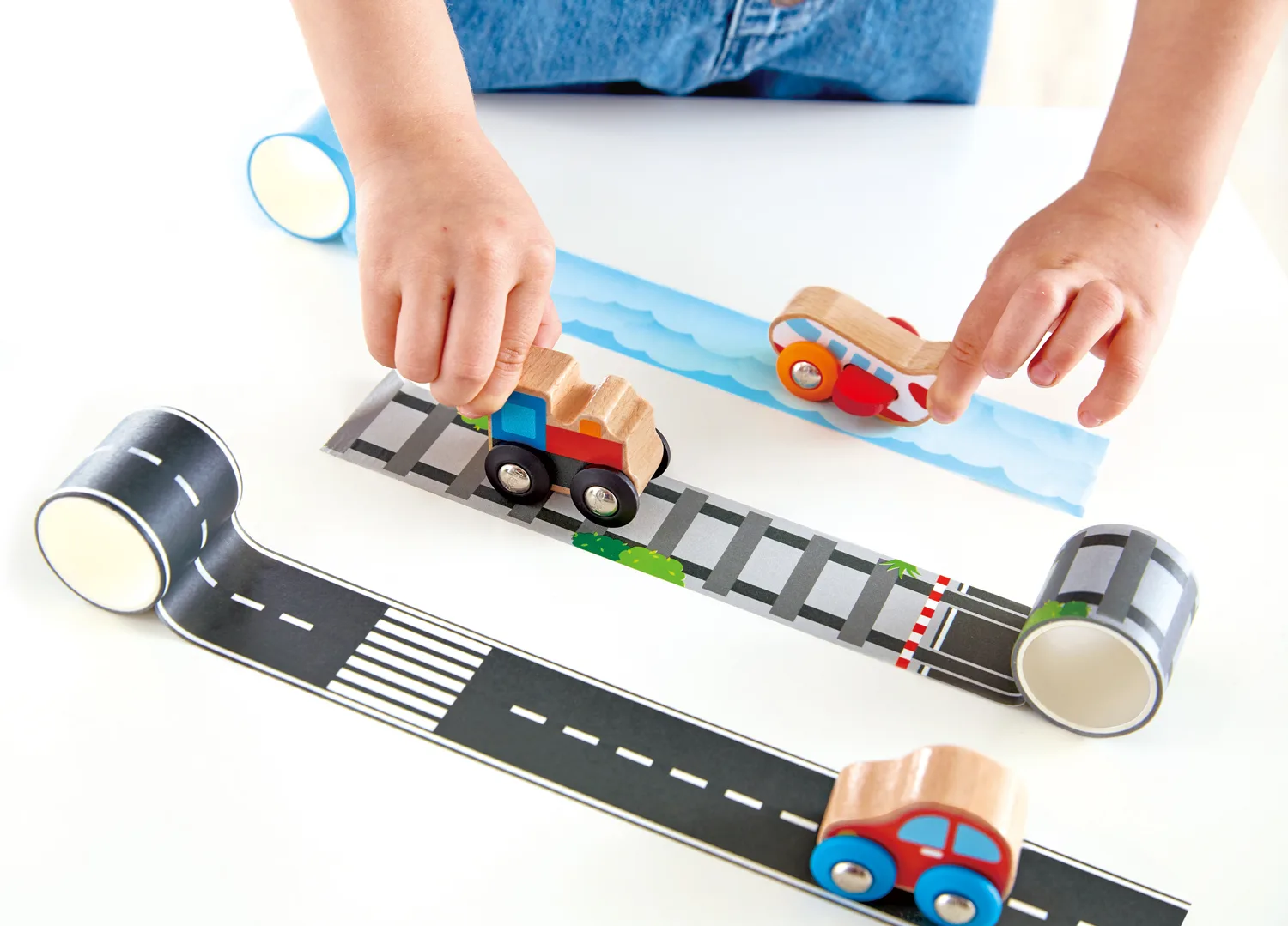 Дървена количка, Hape, С път на стикер - Image 2