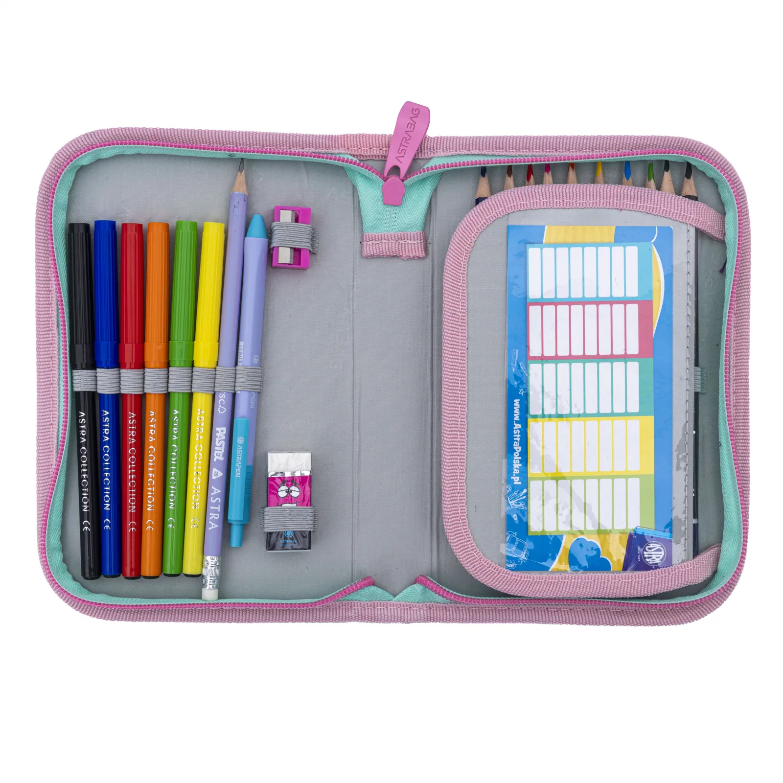 Единичен несесер с аксесоари, Astra, Панди, AC11, 20 х 14 х 3.5 см - Image 2