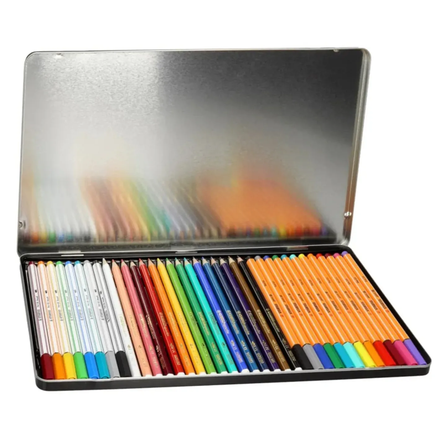 Творчески комплект, Stabilo, Arty, Метална кутия, 36 части - Image 2