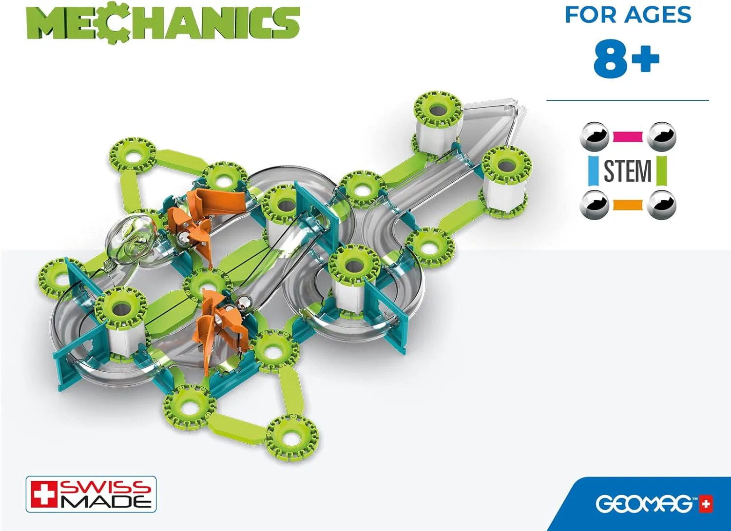 Магнитен конструктор, Geomag, Mechanics, Гравитация, 153 части - Image 5