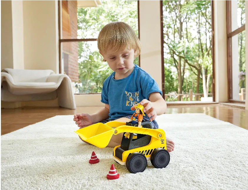 Детски дървен бобкат, Hape - Image 4