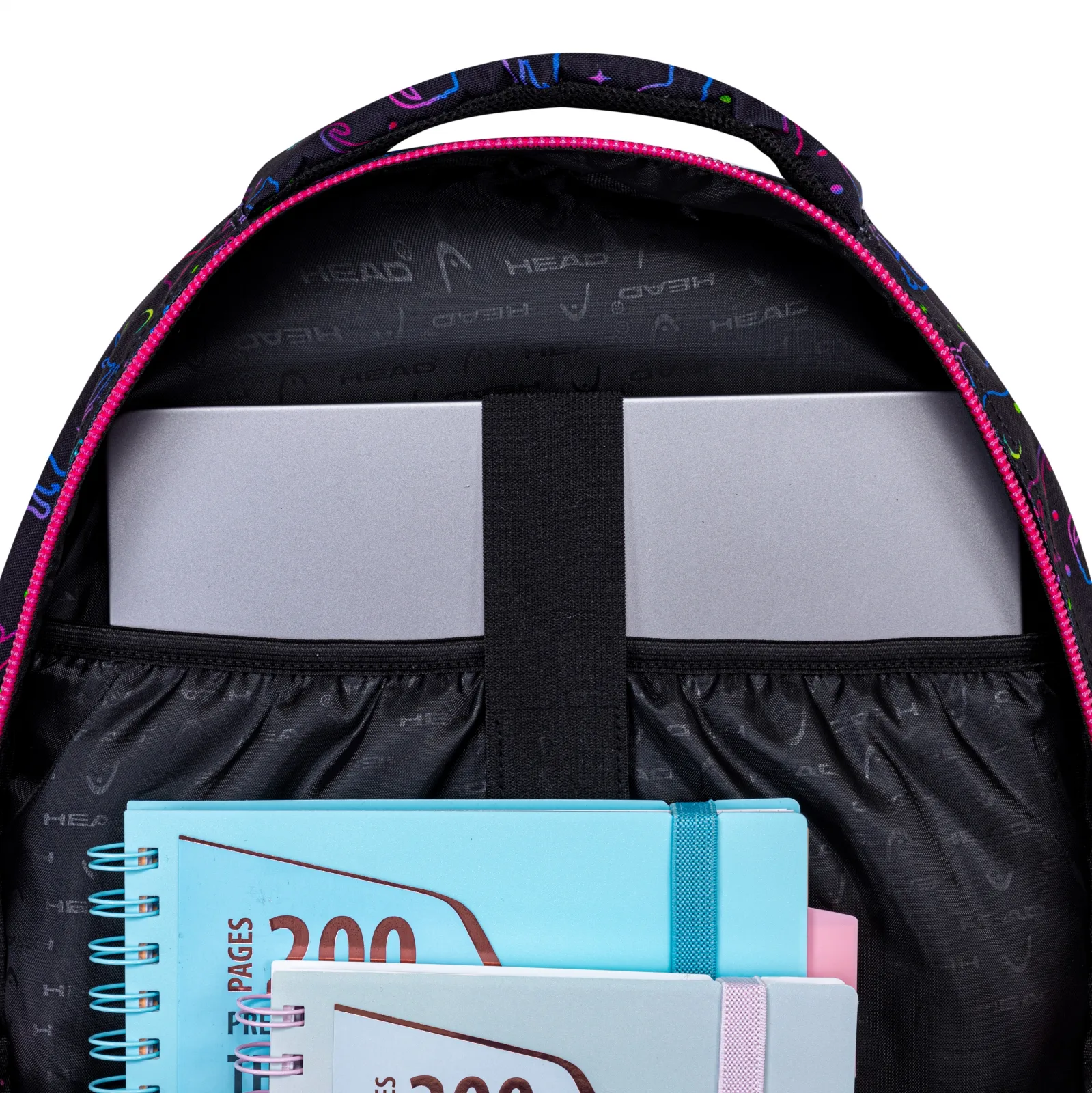 Ученическа раница, HEAD, Котки в тъмното, AB300, 42 х 30 х 19 см - Image 4