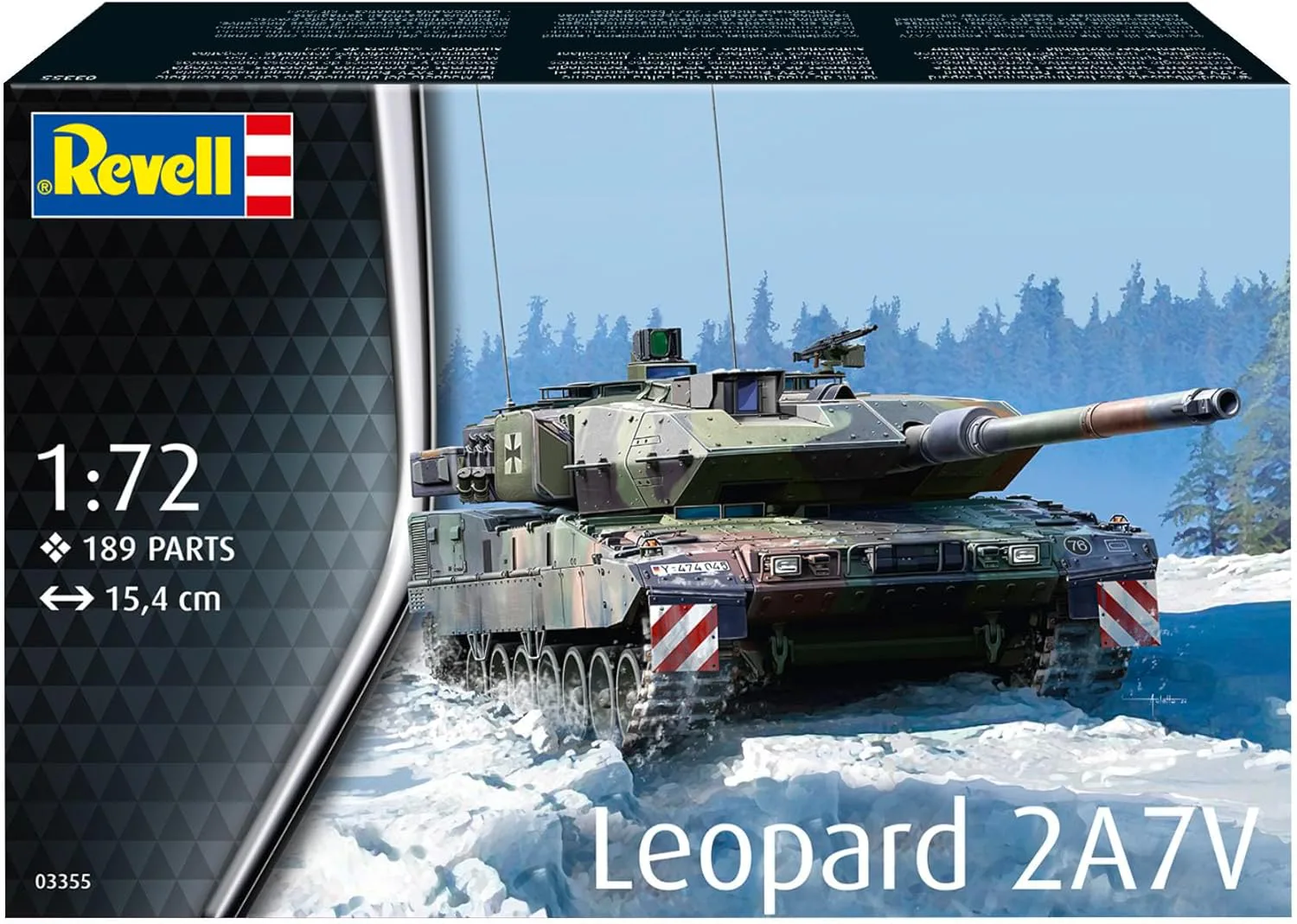 Сглобяем модел,Revell, Танк Леопард 2A7V - Image 2