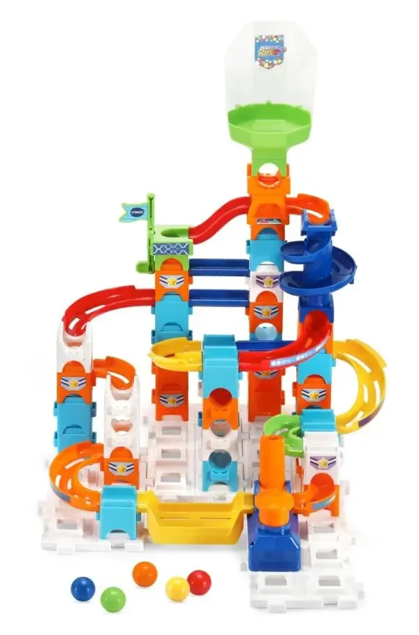 Комплект за игра, Vtech, Цветна писта с мраморни топчета, Спирален град, 62 части - Image 5