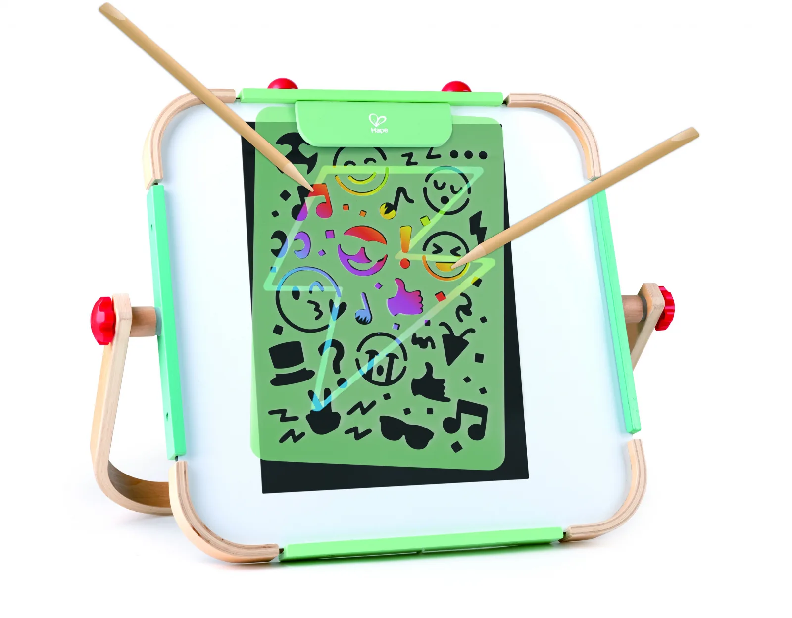 Творчески комплект, Hape, Изкуство с драскулки, 8 части - Image 4