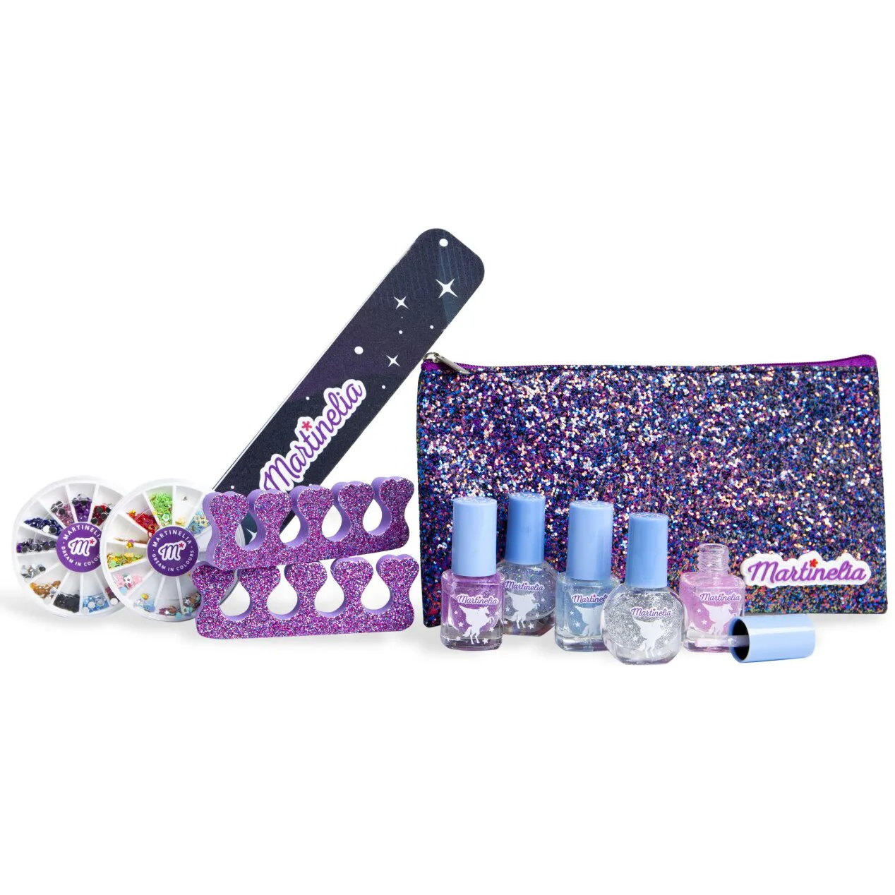 Комплект за маникюр, Martinelia, Галактически мечти, 11 части - Image 2