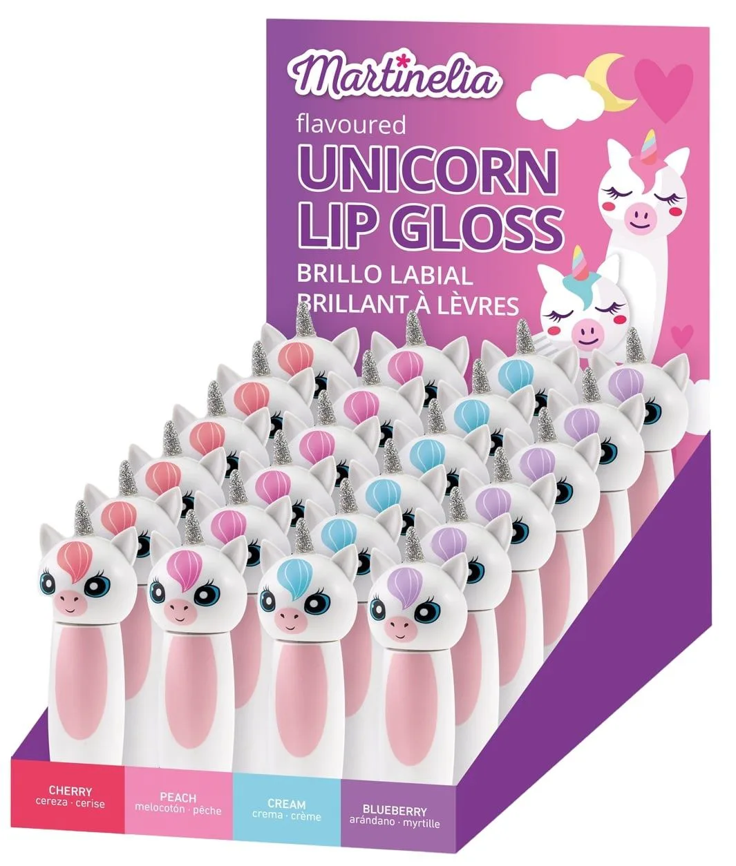 Гланц за устни, Martinelia, Еднорог, Асортимент, 4 гр - Image 4