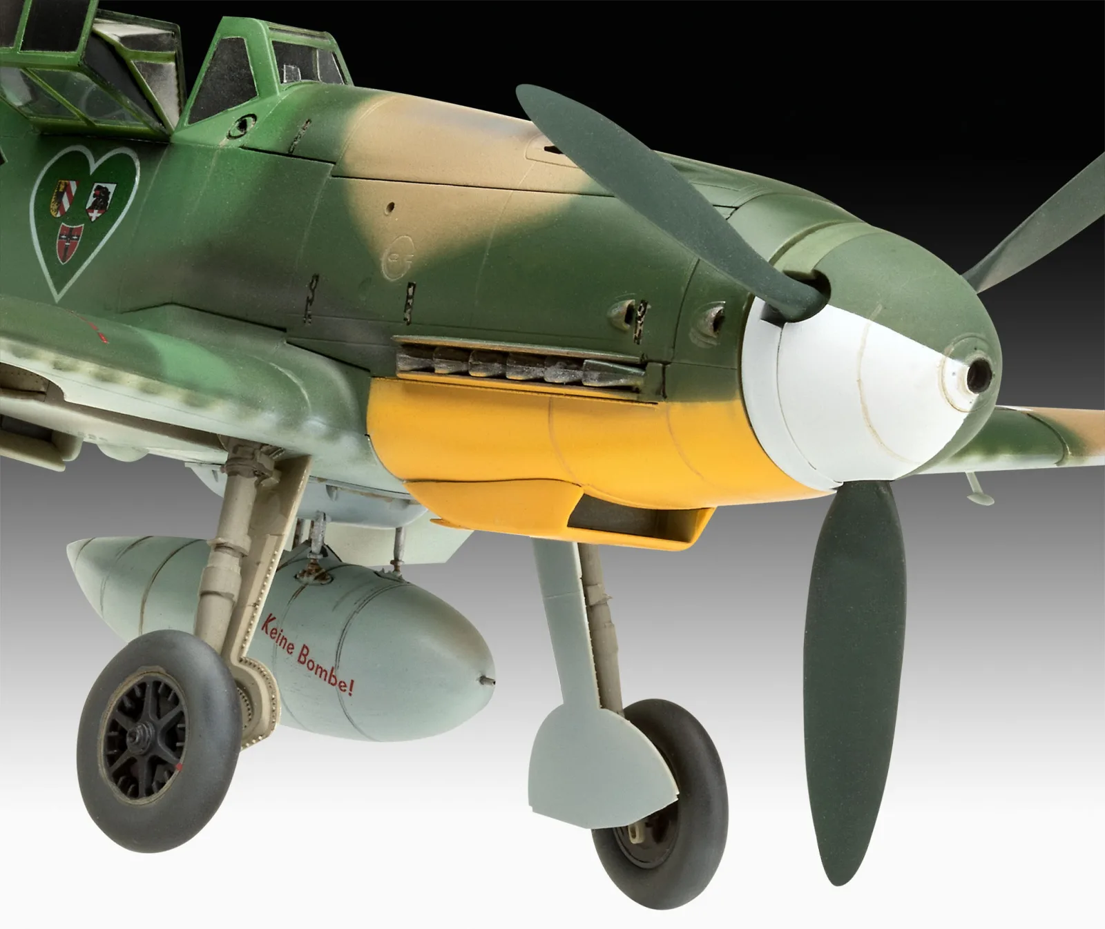 Сглобяем модел, Revell, Немски изтребител Messerschmitt Bf109G-2/4, 184 части - Image 6