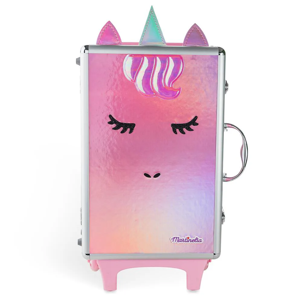 Козметичен комплект в куфар, Martinelia, Малък еднорог, 48 части - Image 2