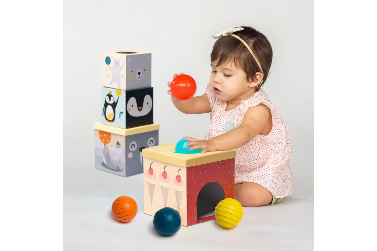 Образователна игра, Taf Toys, Сортер за подреждане, Северен полюс - Image 2