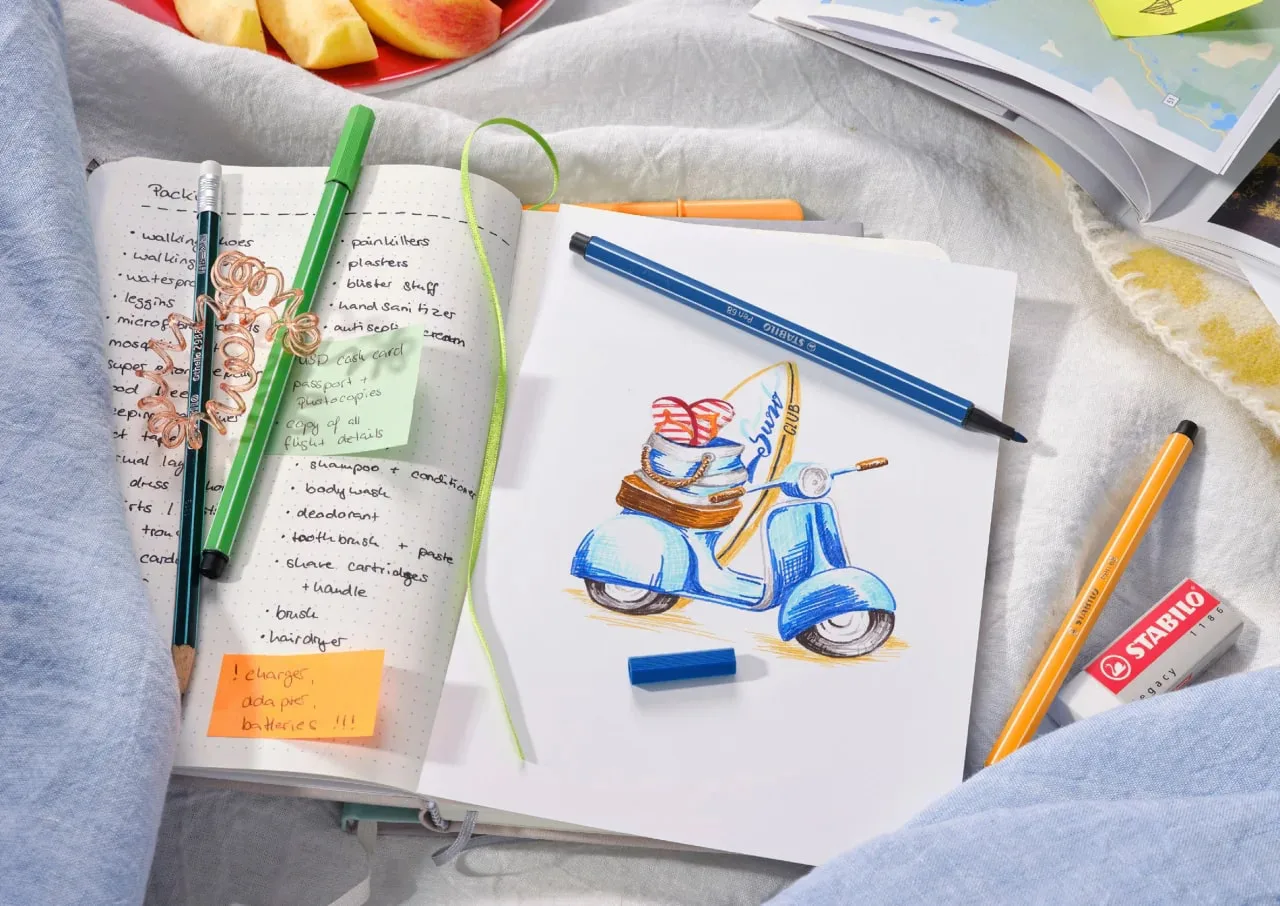 Комплект флумастери, Stabilo, Pen 68 Arty, 18 цвята - Image 8