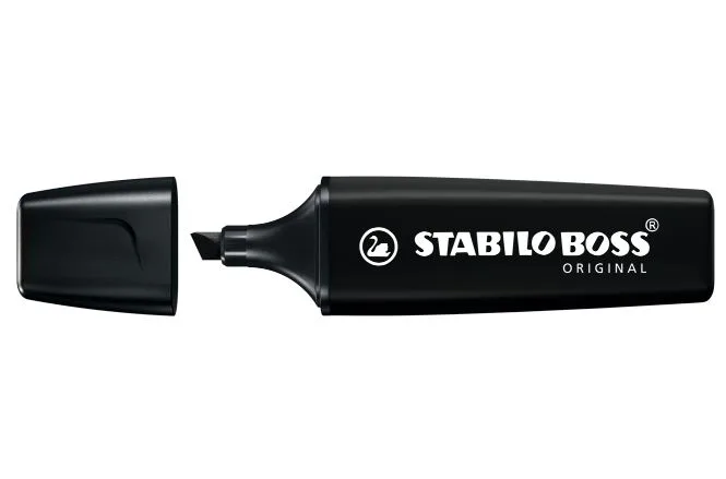 Текст маркер, Stabilo, Boss Original, Черен - Image 2