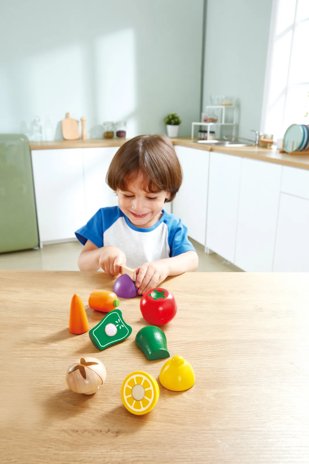 Игрален комплект, Hape, Зеленчуци, 7 части - Image 5