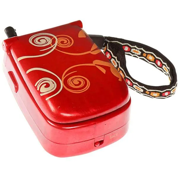 Интерактивна играчка, Battat, Телефон със звук и светлина, Червен - Image 4