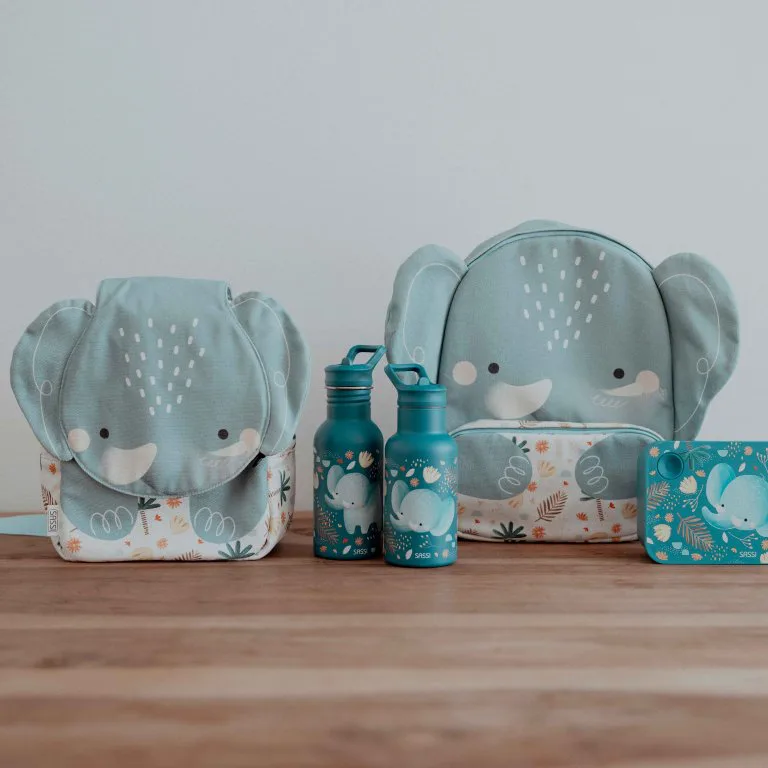 Детска раница, Sassi, Слон, 27.6 х 36 см - Image 8