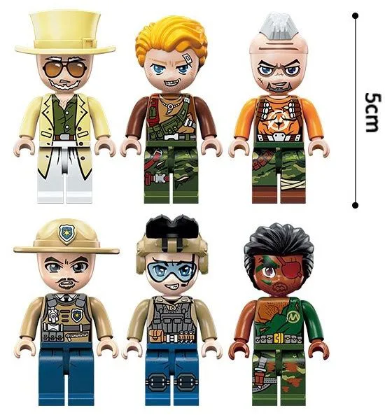 Конструктор, Qman, Защитна мобилна крепост, 658 части - Image 4