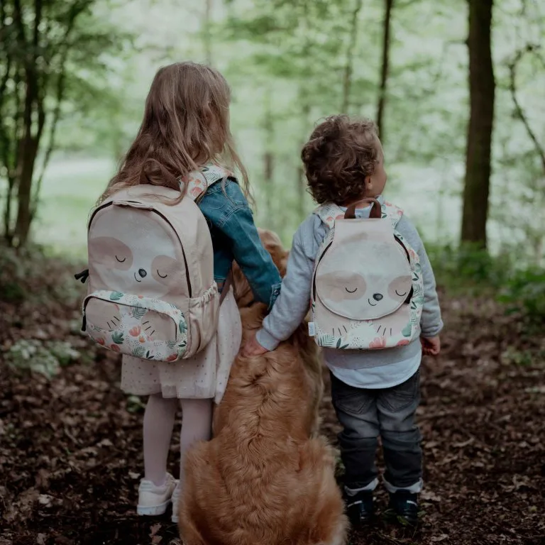 Малка детска раница, Sassi, Ленивец, 27.3 х 22 см - Image 7