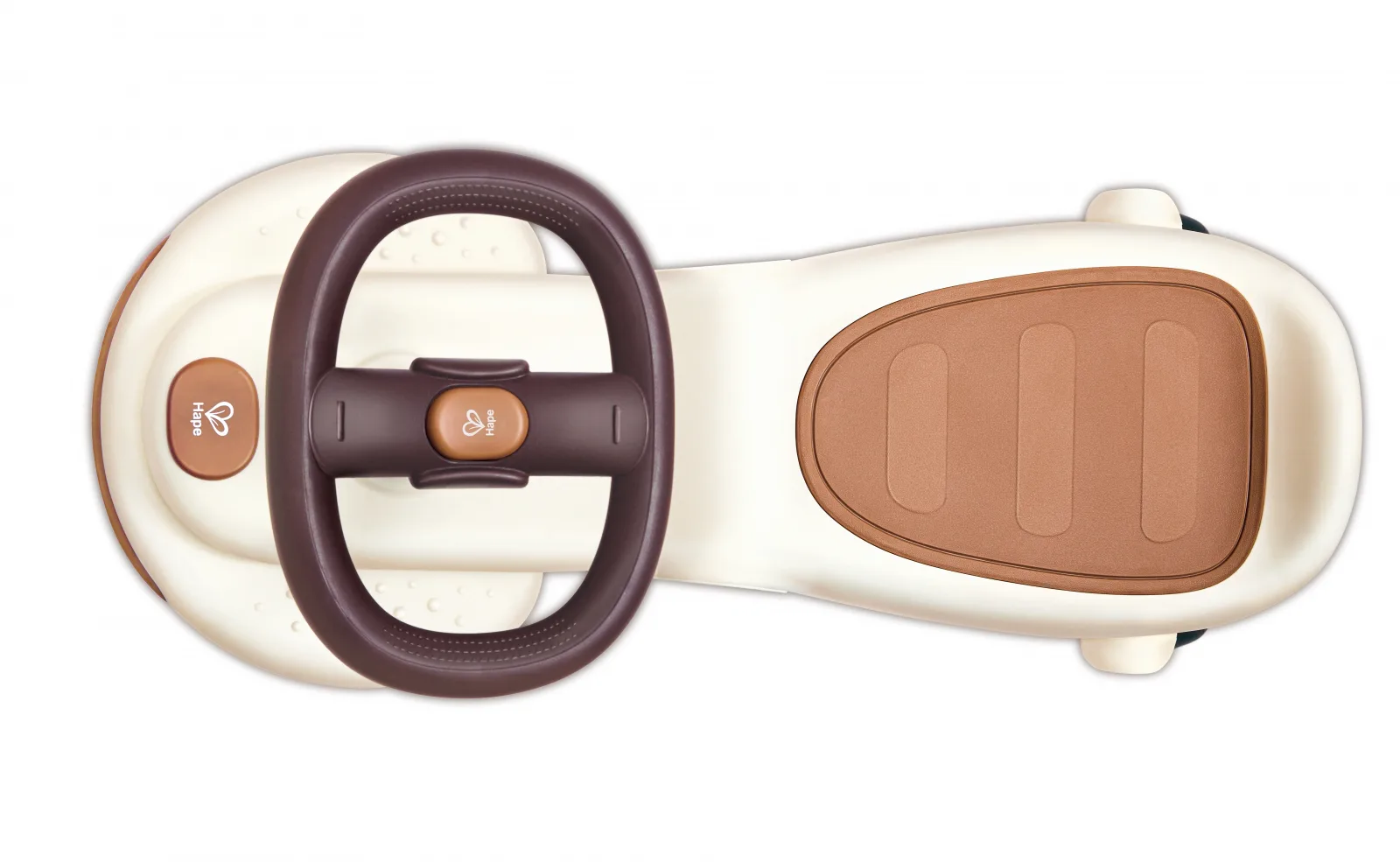 Балансираща количка с LED светлини, Hape, Бяла - Image 7