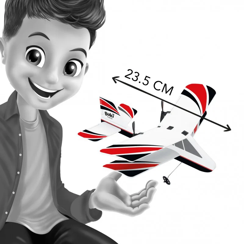 Интерактивна играчка, Buki France, Радиоуправляем самолет, 23.5 см - Image 4