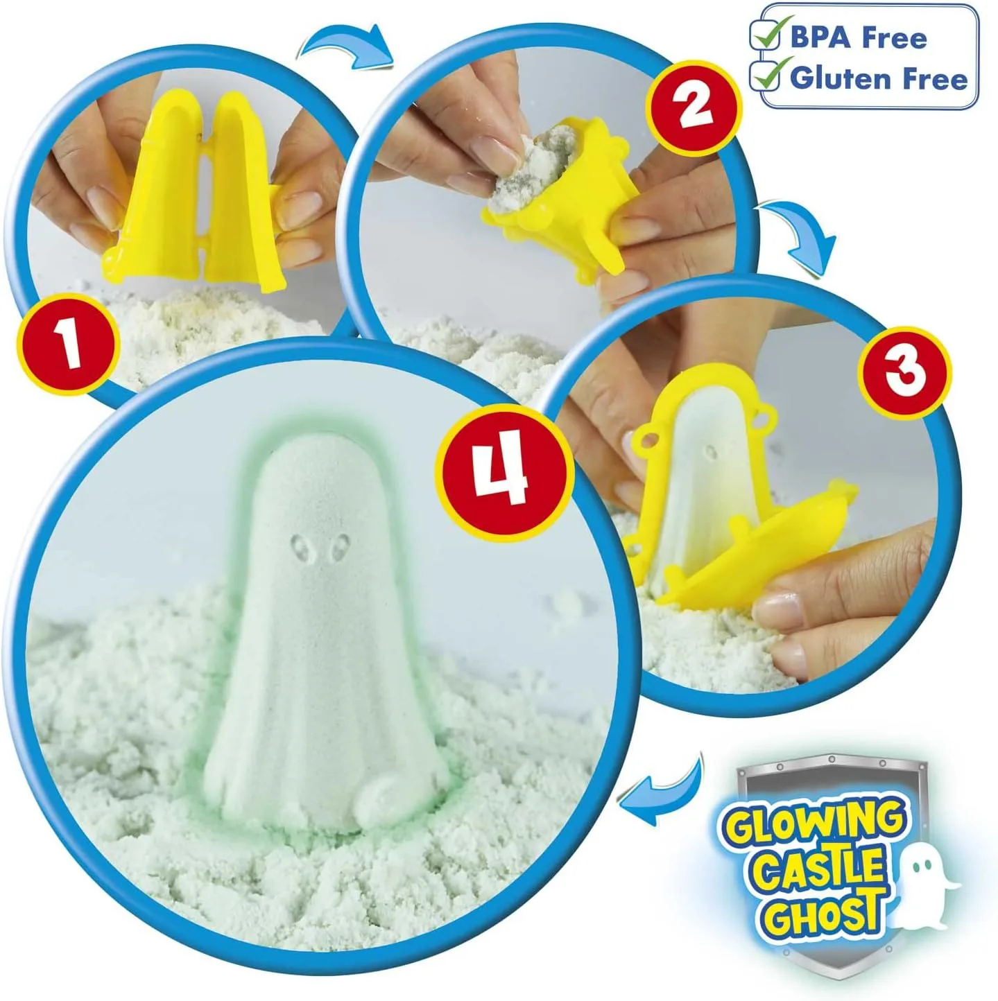 Магически пясък, Craze, Замък, Флуоресцентен - Image 6