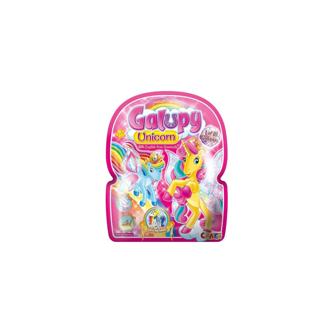 Колекционерска фигурка, Craze, Galupy, Еднорог - Image 2