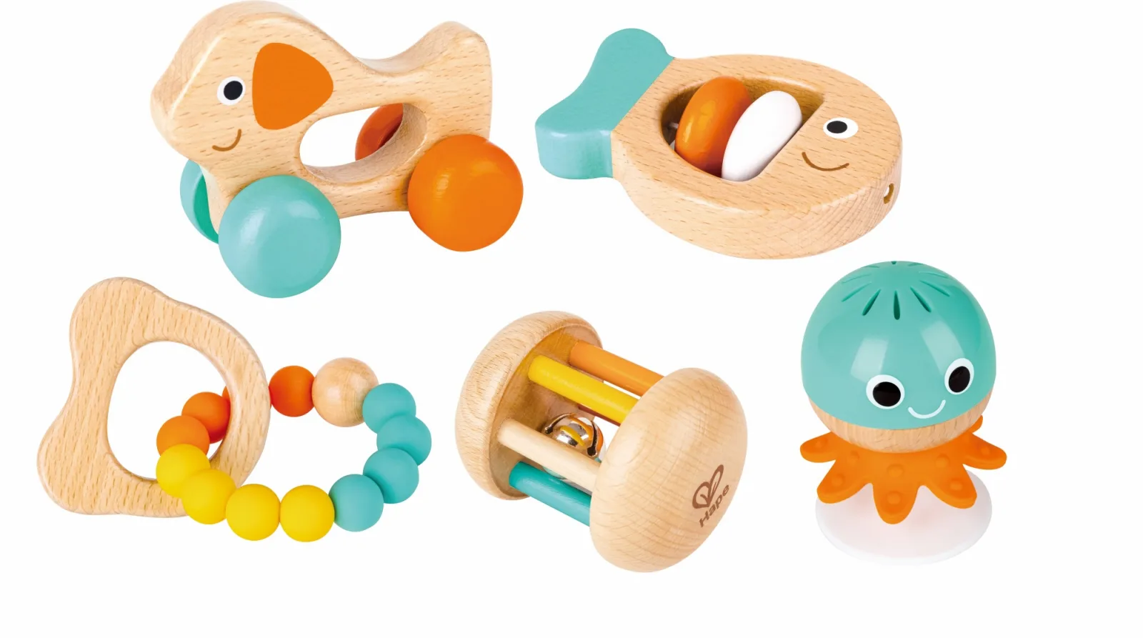 Бебешки сензорен комплект, Hape, 5 части - Image 2