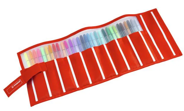 Комплект флумастери, Stabilo, Pen 68, Ролер 30 цвята - Image 4