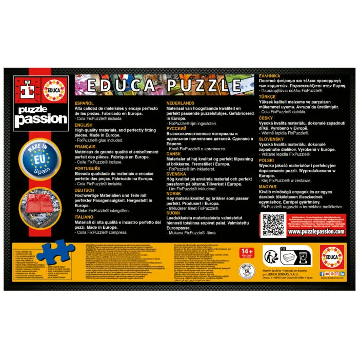 Пъзел, Educa, Нотр Дам през есента, 1000 части - Image 6