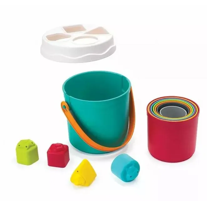 Комплект кофички за подреждане и сортиране, Infantino, B Kids, 14 части - Image 4