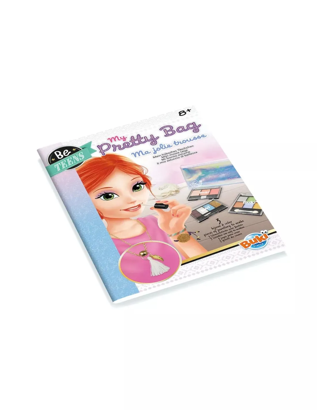 Творчески комплект, Buki France, Направи сам бижута и се гримирай със сенки, 27 части - Image 5